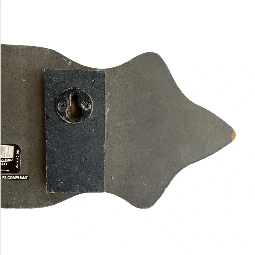 Bazaar Concepts Moroccan Inspired COLORFUL BELT & LATCHES WOOD WALL Hooks